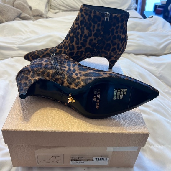 Brand new leopard print Prada booties - Picture 9 of 13